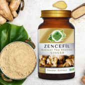 Zencefil Toz Ekstresi (Zingiber Officinale)70 gr Cam Kavanoz - 5