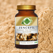 Zencefil Toz Ekstresi (Zingiber Officinale)70 gr Cam Kavanoz - 8