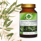 Zeytin Yaprağı Toz Ekstresi ( Olive Leaf Powder Extract)100 gr Cam Kavanoz - 5
