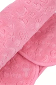 Pembe Bebek Çocuk Battaniyesi, Kabartmalı Yumuşak - 3