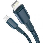 Baseus High Density Braided 20W Type-C To iPhone Lightning Hızlı Şarj ve Data Kablosu 1m - 5