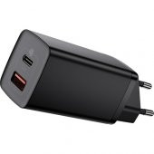 Baseus Gan2 Lite 65W Hızlı Şarj Aleti PD Quick Charging CCGAN2L-B01 - 1