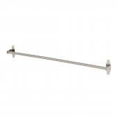 Mutfak Rayı Metal Renk 80 cm MeridyenDukkan Mutfak Askılık Rayı Mutfak Dekorasyon-Çelik - 1