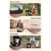 KİWİ GO TRAVEL SİSTEM BEBEK ARABASI SOMON - 4