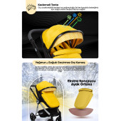 KİWİ GO TRAVEL SİSTEM BEBEK ARABASI LATTE - 10