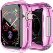 Ally Apple Watch Uyumlu 7 45MM 360 Koruma Ultra Slim Silikon Kılıf - 1