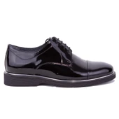 Dagoster DMA08-025 Siyah Rugan Ortopedik Günlük Erkek Deri Ayakkabı thumbnail 2