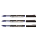 FABER CASTELL 5405 İĞNE UÇ ROLLER KALEM 0.5 MM MAVİ - 1