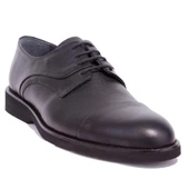 Dagoster DMA08- 975 Siyah Ortopedik Günlük Erkek Deri Ayakkabı - 1