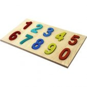 Bemi Ahşap Rakamlar Puzzle - 1