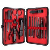 Zhltools Profosyonel Manikür Pedikür Seti El ve Ayak Bakımı 18 Parça Set - 1