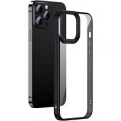 Baseus Crystal iPhone 13 Pro 6.1 Kılıf Jel Çerçeve Zırhlı Silikon Kılıf ARJT000101 - 1