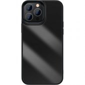 Baseus Crystal iPhone 13 Pro 6.1 Kılıf Jel Çerçeve Zırhlı Silikon Kılıf ARJT000101 - 2