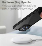Baseus Crystal iPhone 13 Pro 6.1 Kılıf Jel Çerçeve Zırhlı Silikon Kılıf ARJT000101 - 5