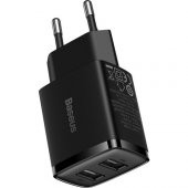 Baseus Compact 10.5W Şarj Cihazı Siyah - 5