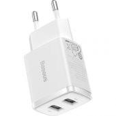 Baseus Compact 10.5W Şarj Cihazı Beyaz - 5