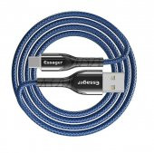 Essager Örgu Kaplama Led Isıklı Çinko Alaşımlı Type-C Kablo - 1
