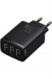 Baseus Kompakt 3 Usb Portlu 17w Hızlı Şarj Başlığı Adaptörü - 3