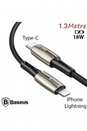 Baseus WaterType-c To Iphone Pd18w Hızlı Şarj Kablosu 1.3m - 1