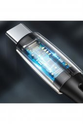 Baseus WaterType-c To Iphone Pd18w Hızlı Şarj Kablosu 1.3m - 2