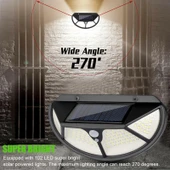 Sepetegelsin Güneş Enerjili Hareket Sensörlü 102 Led Bahçe Lambası thumbnail 8