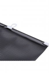 Araba Araç Içi Katlanabilir Araç Oto Ön Cam Güneşlik Branda 50x125cm Siyah - 4