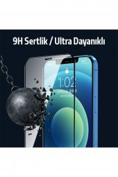 Ally Iphone 12-12 Pro 5d Kavisli Full Tempered Cam Ekran Koruyucu Siyah thumbnail 2