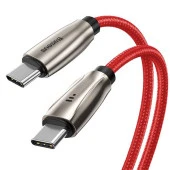 BASEUS AITA Led Işıklı Type-C Hızlı Şarj Kablosu PD2.0 60W(20V 3A) 1metre thumbnail 1