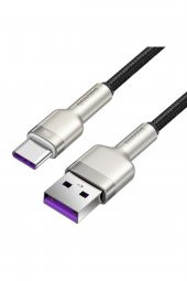 Baseus Cafule 66w Metal Usb To Type-c Hızlı Şarj Kablosu 100cm - 1