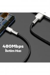 Baseus Cafule 66w Metal Usb To Type-c Hızlı Şarj Kablosu 100cm - 3