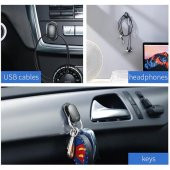 Baseus Küçük Askı Aparatı Small Shell Vehicle Hook Acggbk-01 - 4