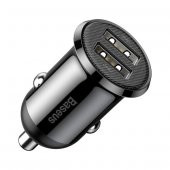 Baseus Grain Pro Dual Usb 4.8A Max Çıkışlı Hızlı Araç Şarj Başlık - 1
