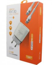 Powerway 18W 3.0A Type-C Şarj Adaptörü Kablo Dahil RX130 - 1
