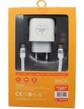 Powerway 18W 3.0A Type-C Şarj Aleti Kablo Set RX570 - 3