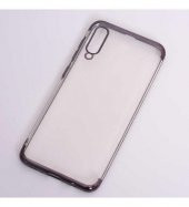 Samsung Galaxy A30S Silikon Renkli Köşe Korumalı Lazer Kılıf - 1