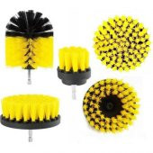 ZhlTools 3lü Matkap Ucu Banyo Küvet Duşakabin Araba Tekerliği Koltuk Yıkama Temizleme Fırçası Seti - 2