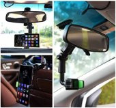 Zhltools 360 Derece Dönebilir Ağızlı Dikiz Aynası Telefon Tutucu - 6