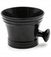 Zhltools Siyah Tasarım Saplı Traş Kasesi - 1