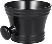 Zhltools Siyah Tasarım Saplı Traş Kasesi - 2