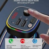 Zhltech Rgb renkli Fm Mp3 Çalar C20 - 5