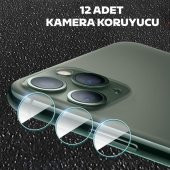 Ally Gor Iphone 11 Pro Max -Xs Max 9d Hardening Tempered Full Cam Ekran Koruyucu Set - 6