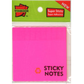 WINBOOK ŞEFAF POST-IT PEMBE - 2