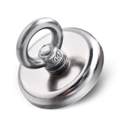 Valkyrie D36 Neodyum Mıknatıs 36mm 41kg Askılı Güçlü Fishing Salvage Magnet - 1