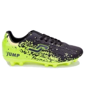 Jump 28373 Siyah YeşiL Krampon Erkek Futbol Ayakkabı - 2