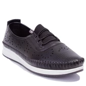 Polaris 164047 Siyah Ortopedik Günlük Kadın Ayakkabı - 1