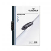 Durable Sıkıştırmalı Dosya SwingClip Ortadan Klipsli 30 Syf A4 Siyah 2260 - 2