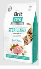 Brit Care Tahılsız Tavuk Etli Kısırlaştırılmış Üriner Destekli Yetişkin Kedi Maması 2 KG - 2