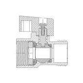 Klepsan Mini Küresel Vana PN16 - 1/4" thumbnail 2