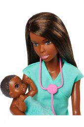 Barbie Esmer Bebek Bakıcısı Doktoru Hemşire Oyuncak - 2