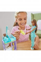 Barbie Esmer Bebek Bakıcısı Doktoru Hemşire Oyuncak - 4